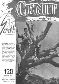 Cenit : Revista de Sociología, Ciencia y Literatura. Año X, núm. 120, diciembre 1960 | Biblioteca Virtual Miguel de Cervantes