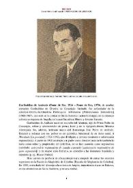 Garibaldino de Andrade (Ponte de Sor, 1914-1970) [Semblanza] / Daniel Melo | Biblioteca Virtual Miguel de Cervantes