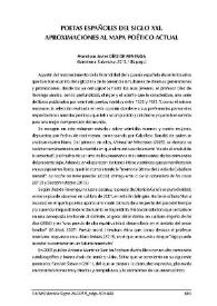 Francisco Javier Díez de Revenga: "Poetas españoles del siglo XXI. Aproximaciones al mapa poético actual". Barcelona: Calamur, 2015, 186 págs. [Reseña] / Francisco Javier Díez de Revenga | Biblioteca Virtual Miguel de Cervantes