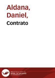 Contrato | Biblioteca Virtual Miguel de Cervantes