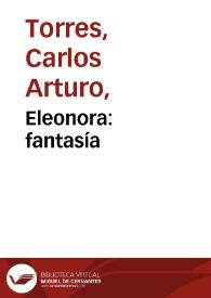 Eleonora: fantasía | Biblioteca Virtual Miguel de Cervantes