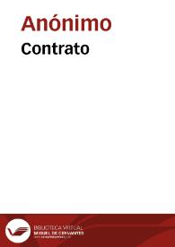 Contrato | Biblioteca Virtual Miguel de Cervantes