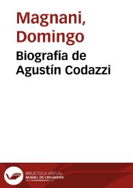 Biografía de Agustín Codazzi | Biblioteca Virtual Miguel de Cervantes