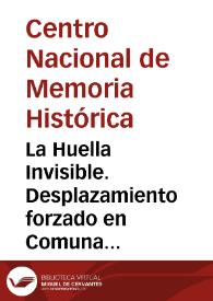 La Huella Invisible. Desplazamiento forzado en Comuna 13 | Biblioteca Virtual Miguel de Cervantes