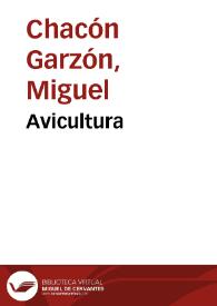 Avicultura | Biblioteca Virtual Miguel de Cervantes