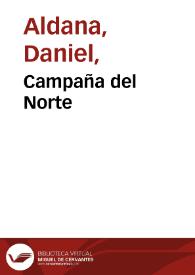 Campaña del Norte | Biblioteca Virtual Miguel de Cervantes