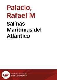 Salínas Marítimas del Atlántico | Biblioteca Virtual Miguel de Cervantes