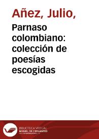 Parnaso colombiano: colección de poesías escogidas | Biblioteca Virtual Miguel de Cervantes