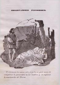 Observatorio pintoresco. Segunda serie, núm. 5, 25 de septiembre de 1837 | Biblioteca Virtual Miguel de Cervantes