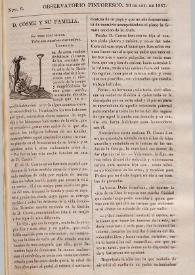 Observatorio pintoresco. Segunda serie, núm. 6, 30 de septiembre de 1837 | Biblioteca Virtual Miguel de Cervantes