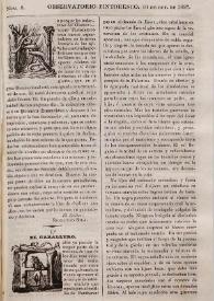 Observatorio pintoresco. Segunda serie, núm. 8, 10 de octubre de 1837 | Biblioteca Virtual Miguel de Cervantes