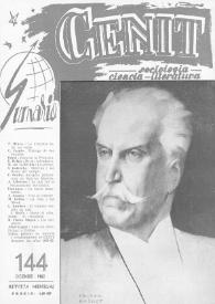 Cenit : Revista de Sociología, Ciencia y Literatura. Año XII, núm. 144, diciembre 1962 | Biblioteca Virtual Miguel de Cervantes