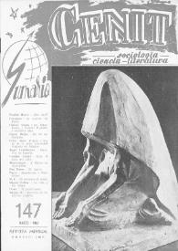 Cenit : Revista de Sociología, Ciencia y Literatura. Año XIII, núm. 147, marzo 1963 | Biblioteca Virtual Miguel de Cervantes