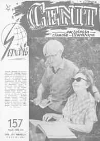 Cenit : Revista de Sociología, Ciencia y Literatura. Año XIV, núm. 157, marzo-abril 1964 | Biblioteca Virtual Miguel de Cervantes