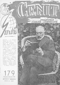 Cenit : Revista de Sociología, Ciencia y Literatura. Año XVII, núm. 179, noviembre-diciembre 1967 | Biblioteca Virtual Miguel de Cervantes