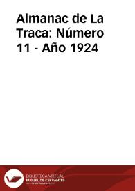 Almanac de La Traca: Número 11 - Año 1924 | Biblioteca Virtual Miguel de Cervantes