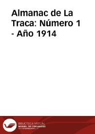 Almanac de La Traca: Número 1 - Año 1914 | Biblioteca Virtual Miguel de Cervantes