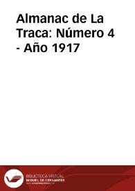 Almanac de La Traca: Número 4 - Año 1917 | Biblioteca Virtual Miguel de Cervantes