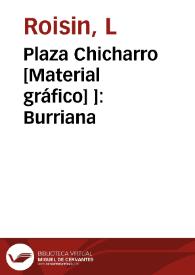 Plaza Chicharro [Material gráfico] ]: Burriana | Biblioteca Virtual Miguel de Cervantes