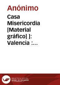 Casa Misericordia [Material gráfico] ]: Valencia : grupo de asiladas. | Biblioteca Virtual Miguel de Cervantes