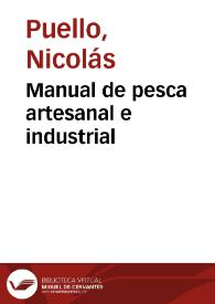 Manual de pesca artesanal e industrial | Biblioteca Virtual Miguel de Cervantes