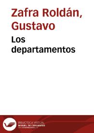 Los departamentos | Biblioteca Virtual Miguel de Cervantes