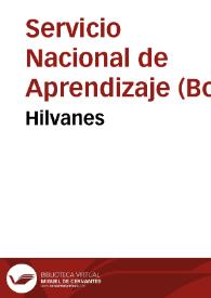 Hilvanes | Biblioteca Virtual Miguel de Cervantes