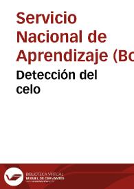 Detección del celo | Biblioteca Virtual Miguel de Cervantes