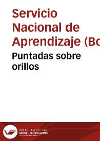 Puntadas sobre orillos | Biblioteca Virtual Miguel de Cervantes