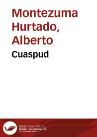 Cuaspud | Biblioteca Virtual Miguel de Cervantes