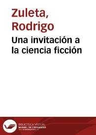 Una invitación a la ciencia ficción | Biblioteca Virtual Miguel de Cervantes