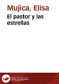 El pastor y las estrellas | Biblioteca Virtual Miguel de Cervantes