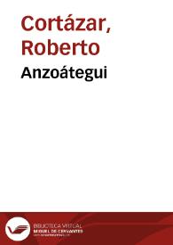 Anzoátegui | Biblioteca Virtual Miguel de Cervantes