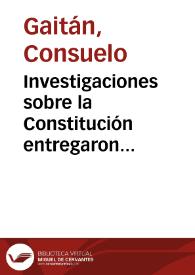 Investigaciones sobre la Constitución entregaron diecinueve universidades al Banco de la República | Biblioteca Virtual Miguel de Cervantes