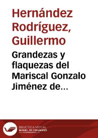 Grandezas y flaquezas del Mariscal Gonzalo Jiménez de Quesada en la conquista y colonización del pueblo chibcha | Biblioteca Virtual Miguel de Cervantes