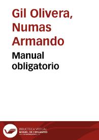 Manual obligatorio | Biblioteca Virtual Miguel de Cervantes