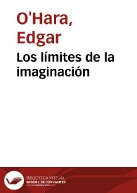 Los límites de la imaginación | Biblioteca Virtual Miguel de Cervantes