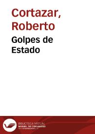 Golpes de Estado | Biblioteca Virtual Miguel de Cervantes