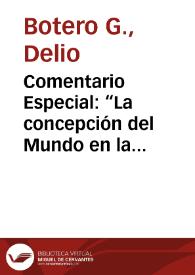 Comentario Especial: “La concepción del Mundo en la Edad Media”. Alois Dempf | Biblioteca Virtual Miguel de Cervantes