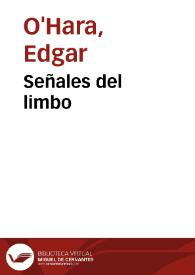 Señales del limbo | Biblioteca Virtual Miguel de Cervantes