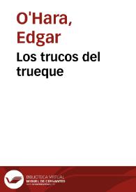 Los trucos del trueque | Biblioteca Virtual Miguel de Cervantes