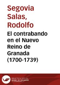 El contrabando en el Nuevo Reino de Granada (1700-1739) | Biblioteca Virtual Miguel de Cervantes