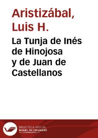 La Tunja de Inés de Hinojosa y de Juan de Castellanos | Biblioteca Virtual Miguel de Cervantes