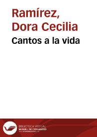 Cantos a la vida | Biblioteca Virtual Miguel de Cervantes