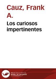 Los curiosos impertinentes | Biblioteca Virtual Miguel de Cervantes