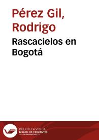 Rascacielos en Bogotá | Biblioteca Virtual Miguel de Cervantes