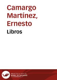 Libros | Biblioteca Virtual Miguel de Cervantes