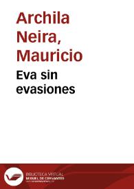 Eva sin evasiones | Biblioteca Virtual Miguel de Cervantes