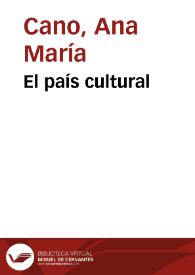 El país cultural | Biblioteca Virtual Miguel de Cervantes