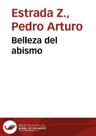 Belleza del abismo | Biblioteca Virtual Miguel de Cervantes